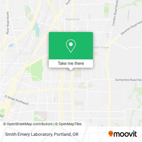 Mapa de Smith Emery Laboratory