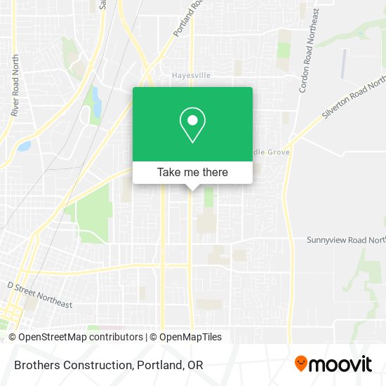 Brothers Construction map
