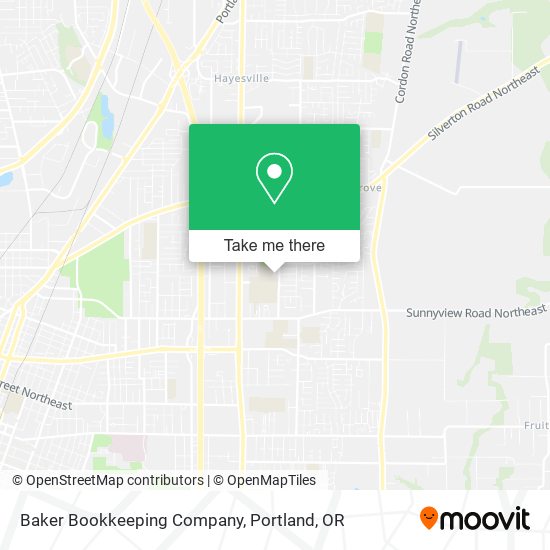 Baker Bookkeeping Company map
