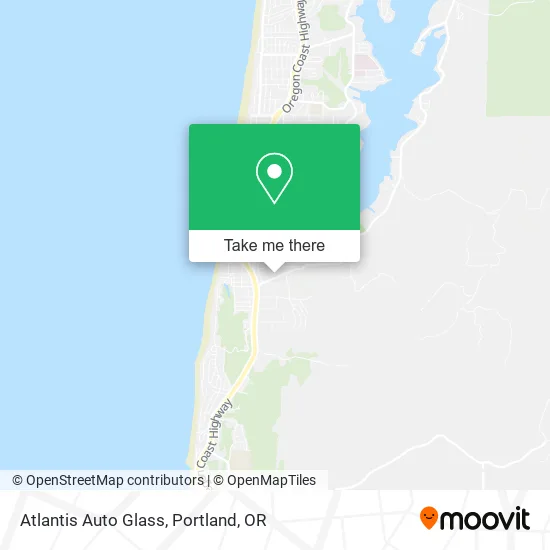 Atlantis Auto Glass map