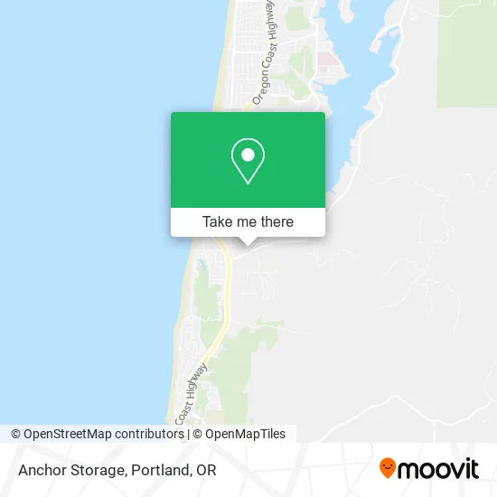 Anchor Storage map