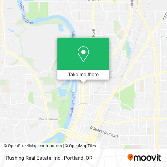 Mapa de Rushing Real Estate, Inc.