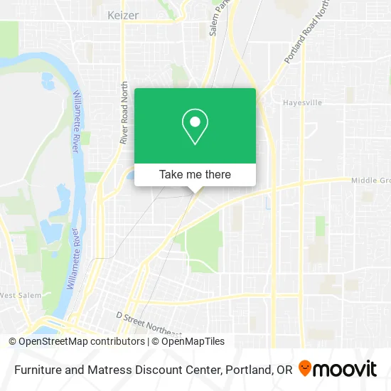 Furniture and Matress Discount Center map