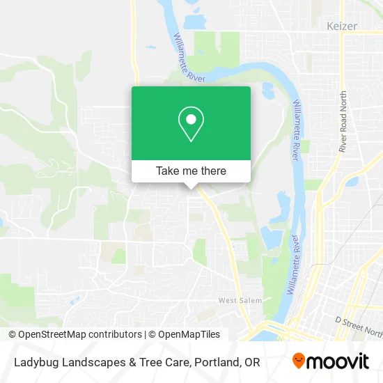 Mapa de Ladybug Landscapes & Tree Care