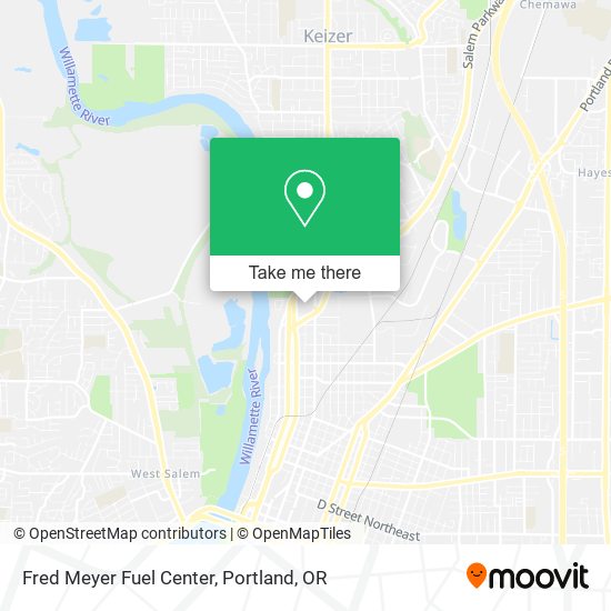 Mapa de Fred Meyer Fuel Center