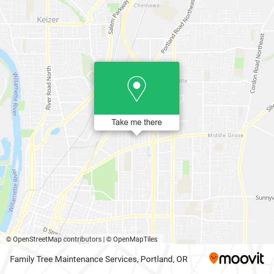 Family Tree Maintenance Services map