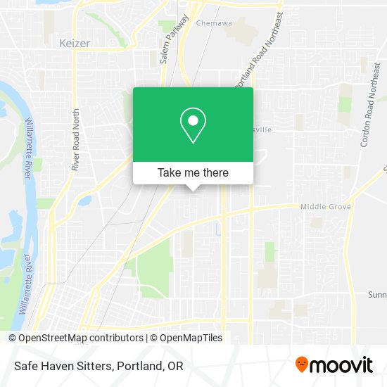 Safe Haven Sitters map