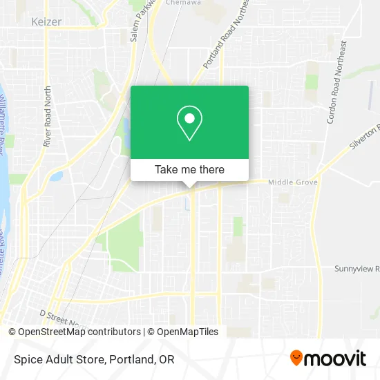Spice Adult Store map