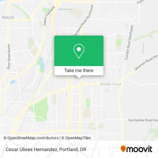 Cesar Ulises Hernandez map