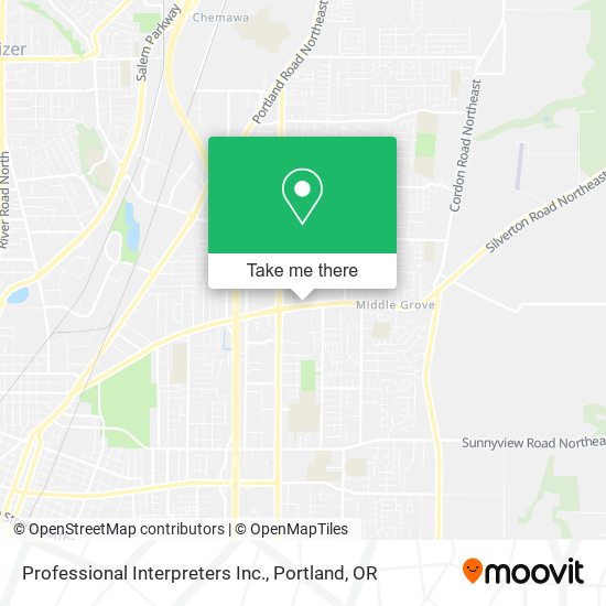 Professional Interpreters Inc. map