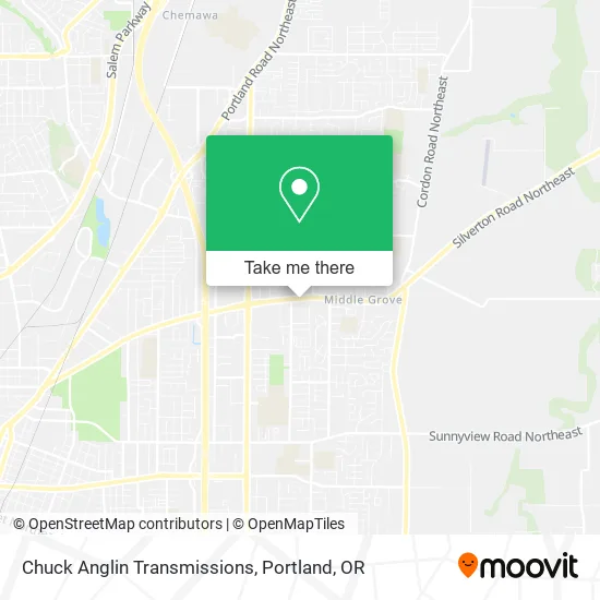 Mapa de Chuck Anglin Transmissions