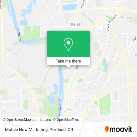 Mobile Now Marketing map