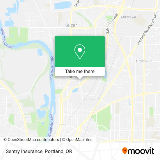 Sentry Insurance map