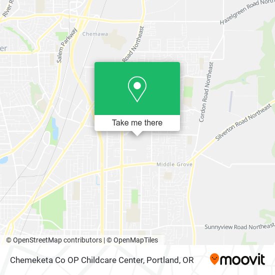 Chemeketa Co OP Childcare Center map