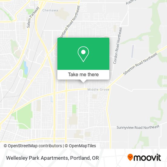 Mapa de Wellesley Park Apartments