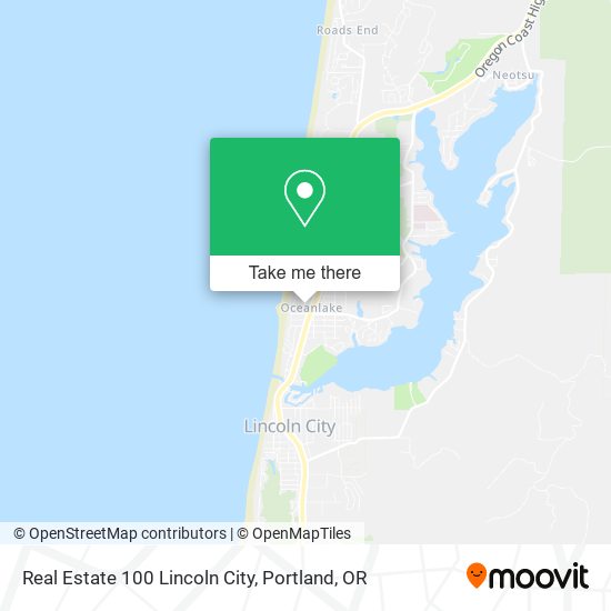 Mapa de Real Estate 100 Lincoln City