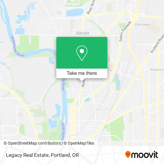 Mapa de Legacy Real Estate