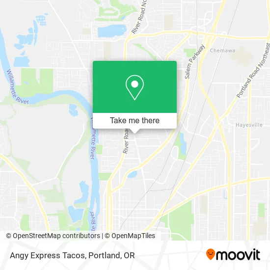 Mapa de Angy Express Tacos