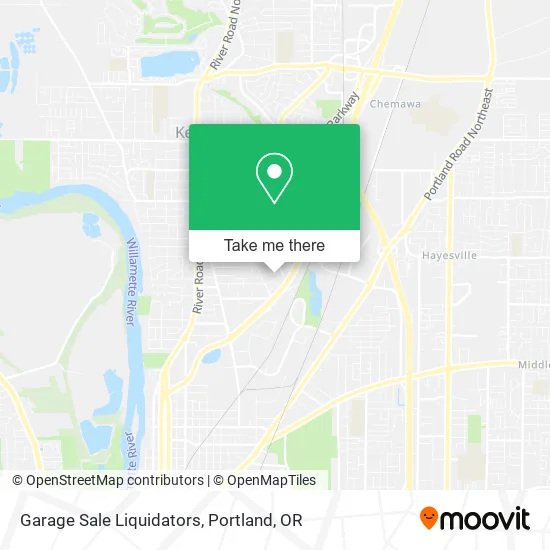 Garage Sale Liquidators map