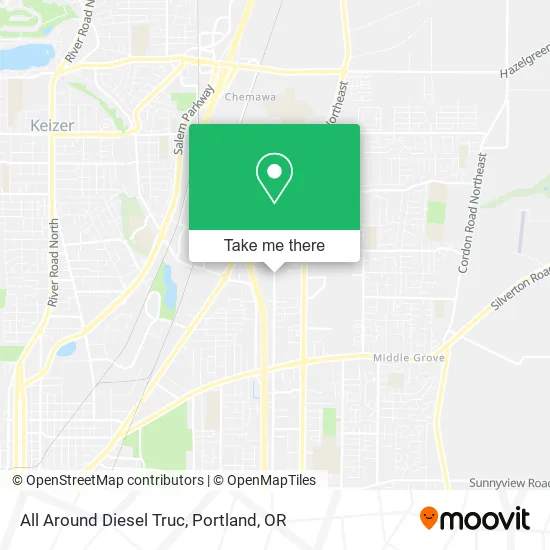 Mapa de All Around Diesel Truc
