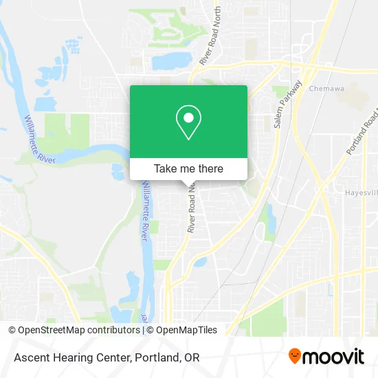 Ascent Hearing Center map