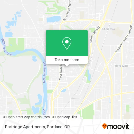 Partridge Apartments map