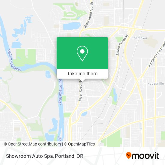 Showroom Auto Spa map