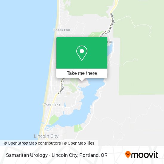 Samaritan Urology - Lincoln City map