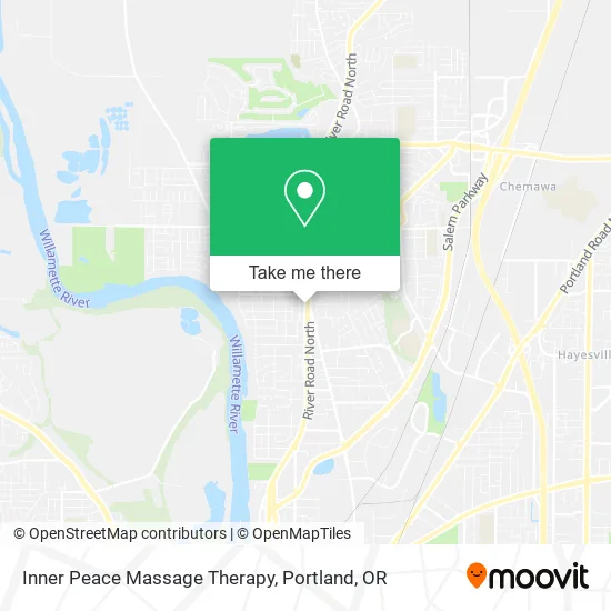Inner Peace Massage Therapy map