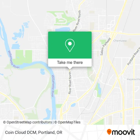 Coin Cloud DCM map