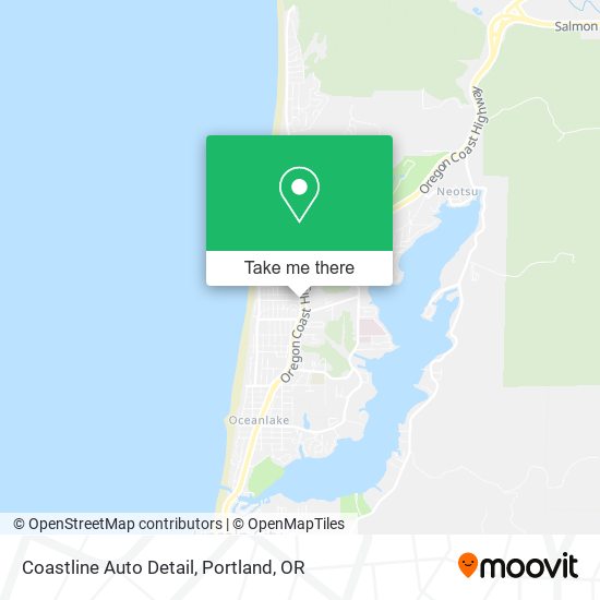 Mapa de Coastline Auto Detail