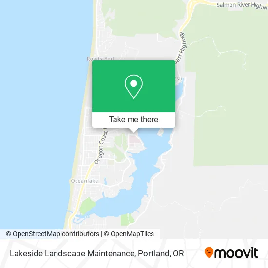 Lakeside Landscape Maintenance map
