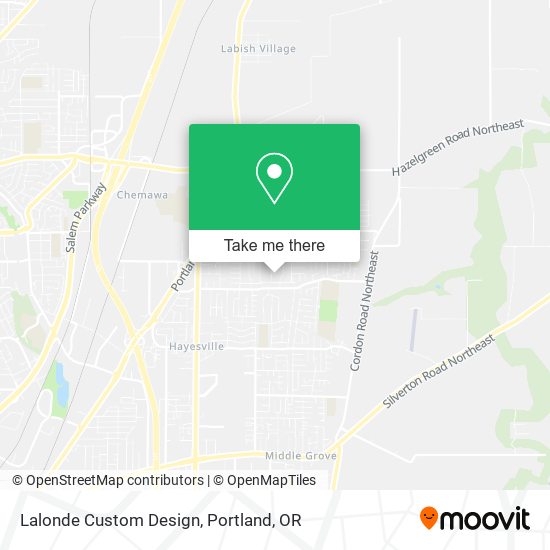 Lalonde Custom Design map