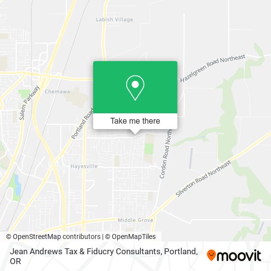 Jean Andrews Tax & Fiducry Consultants map