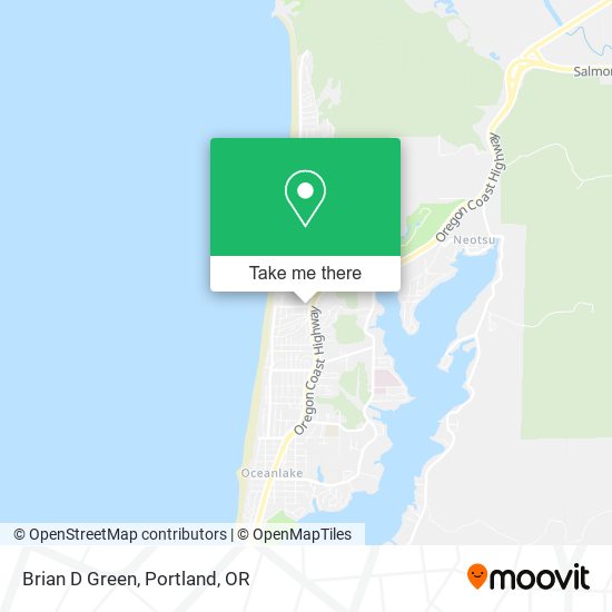 Mapa de Brian D Green