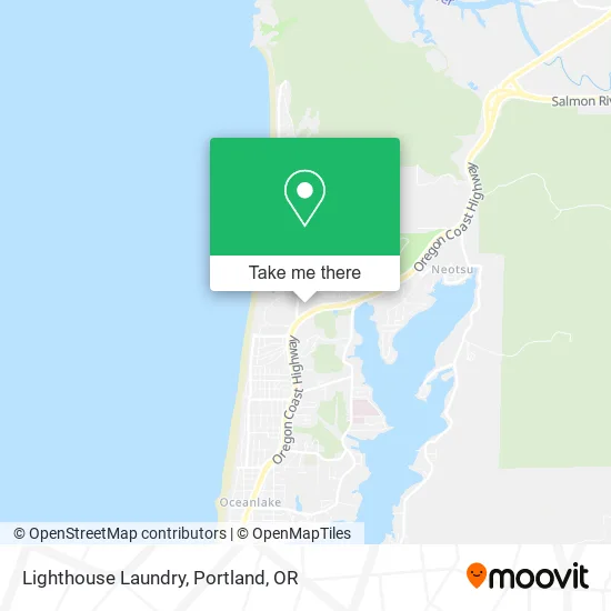 Lighthouse Laundry map