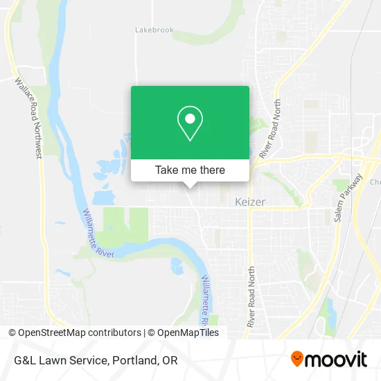 G&L Lawn Service map