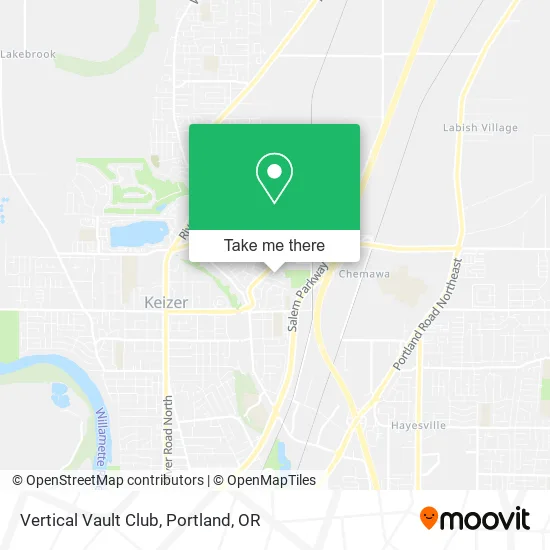 Mapa de Vertical Vault Club