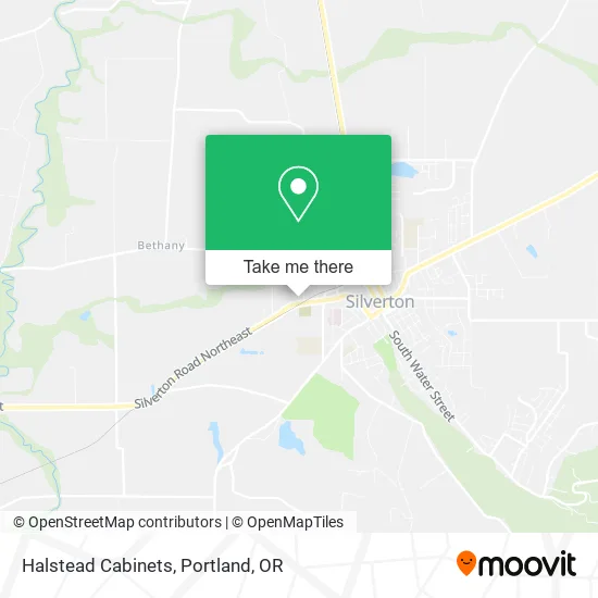 Mapa de Halstead Cabinets