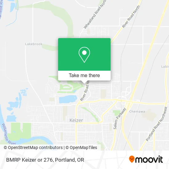 Mapa de BMRP Keizer or 276