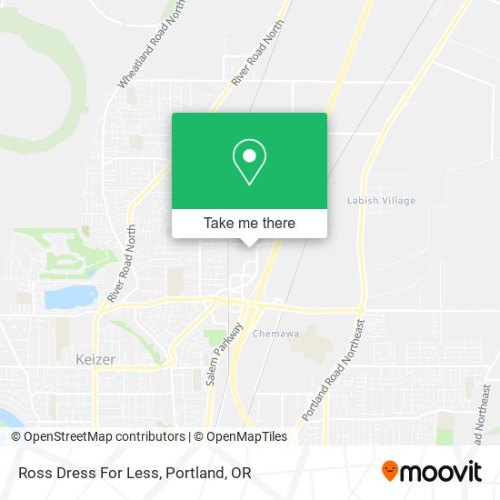 Ross Dress For Less map