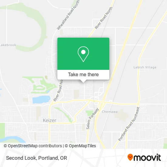 Second Look map