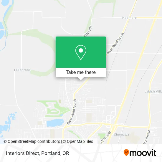 Interiors Direct map
