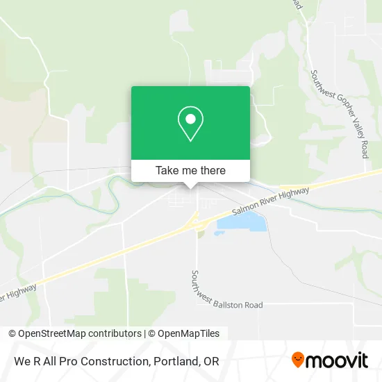 We R All Pro Construction map