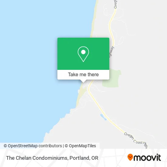 The Chelan Condominiums map