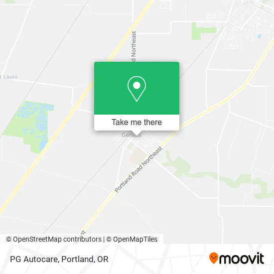 PG Autocare map