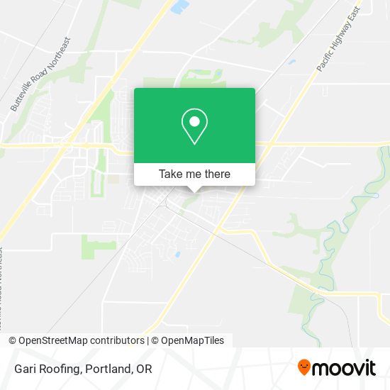 Mapa de Gari Roofing