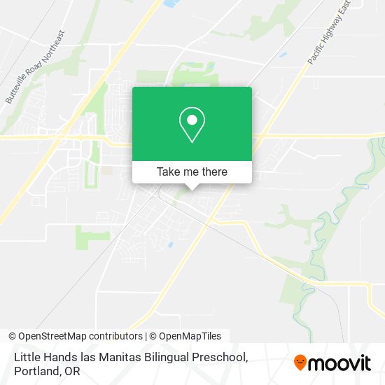 Little Hands las Manitas Bilingual Preschool map