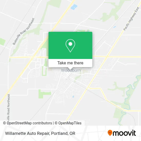 Willamette Auto Repair map