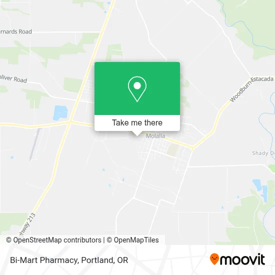 Bi-Mart Pharmacy map